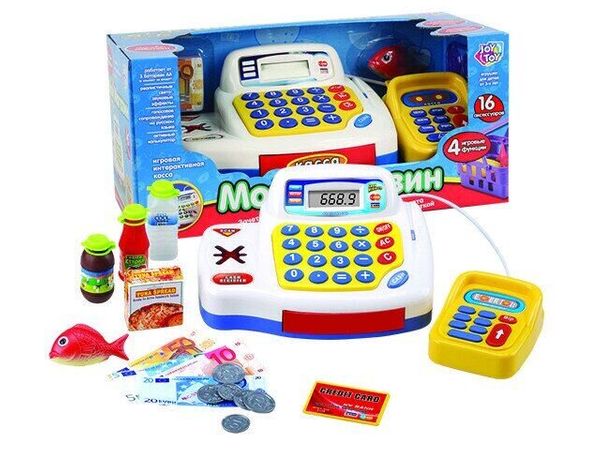 

Игрушка Кассовый аппарат Joy Toy 7020-UA (3 АА)