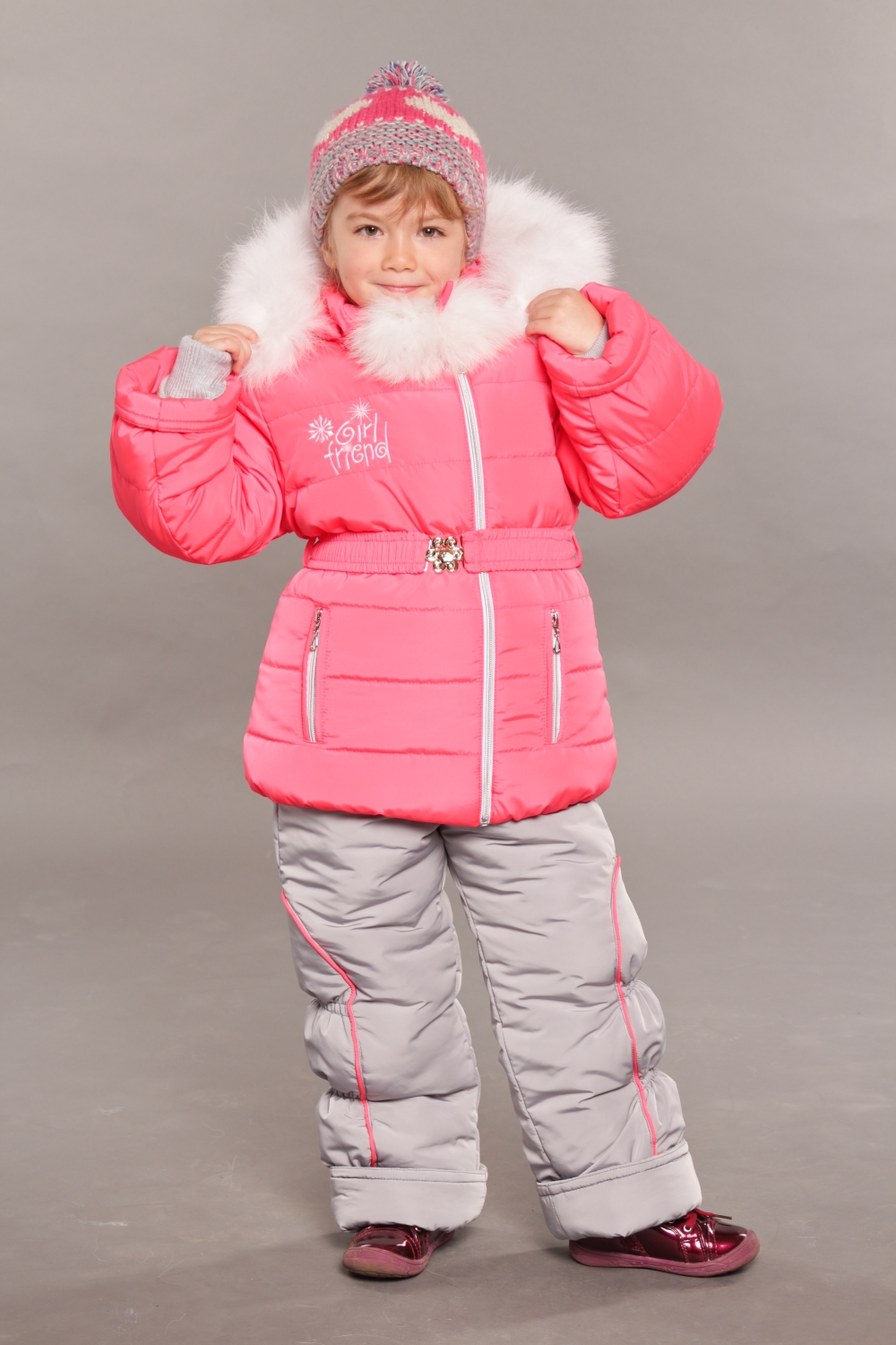 

Комплект (куртка + полукомбинезон) Алиса 017 28 80-86 см Коралл