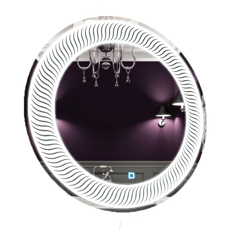 

Зеркало SmartWorld Mavita серия Smart в ванную с подсветкой круглое 70x70x3 см (Smart-Mavita-70x70)