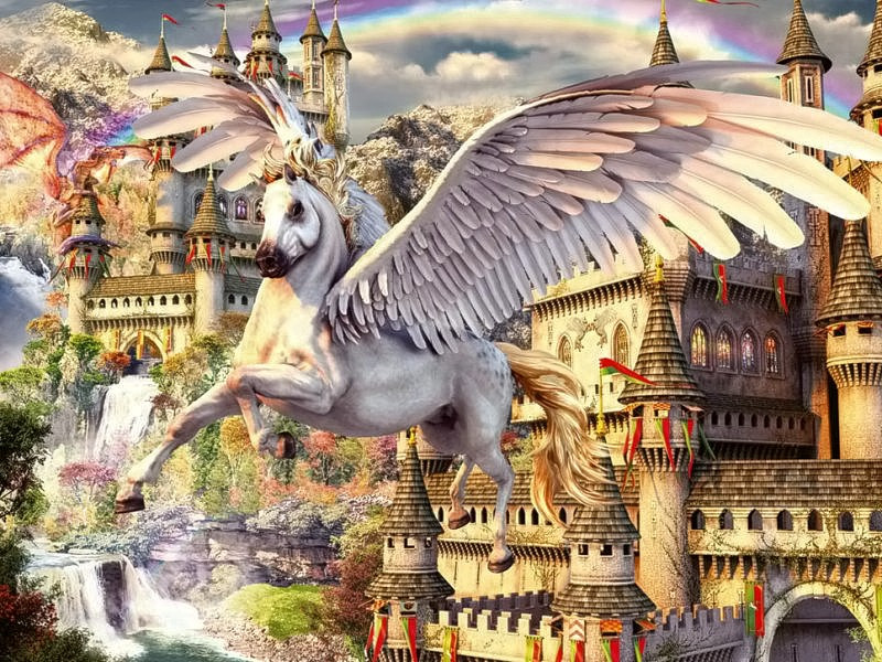 

Пазл Ravensburger Пегас (Pegasus) 1500 элементов