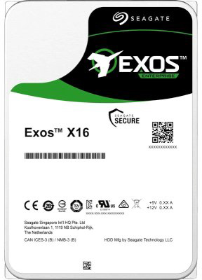 

Жесткий диск Seagate Exos X16 HDD 10TB 7200rpm 256MB ST10000NM002G 3.5" SAS