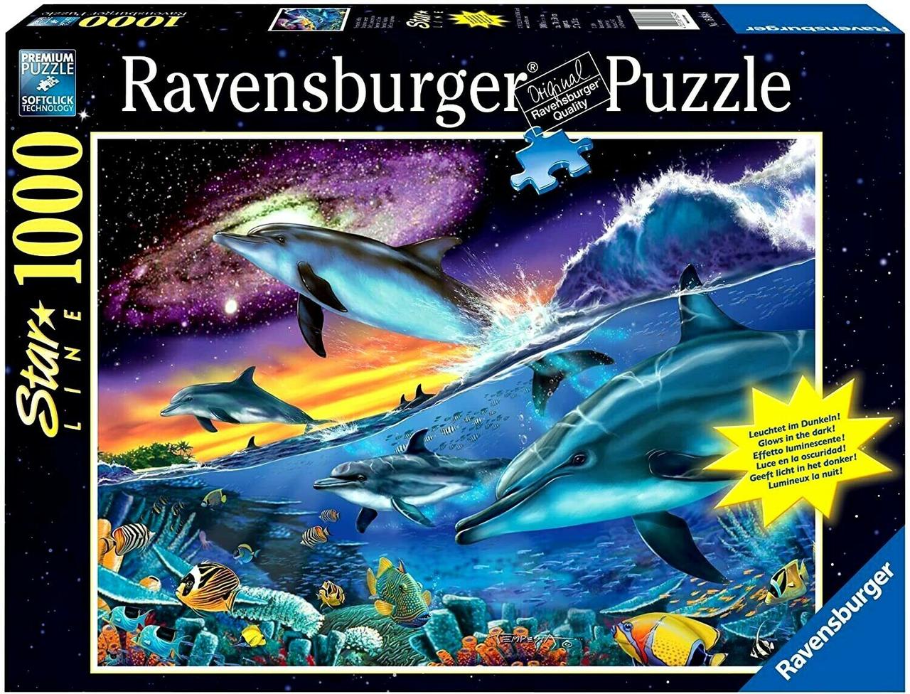 

Пазл Ravensburger Светящийся в темноте Ночной океан 1000 эл.