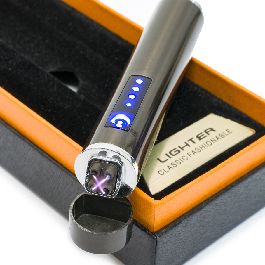 

Плазменная подарочная сенсорная электро-зажигалка (USB ZGP 2) электро-импульсная электро-дуговая ЮСБ (1008149-Brown-2)