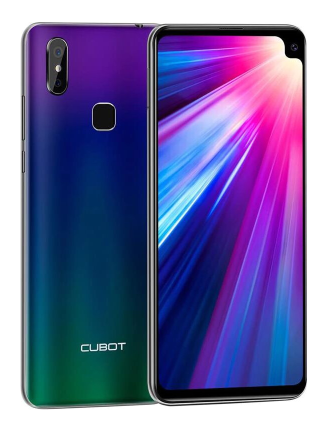 

Мобильный телефон Cubot Max 2 4/64Gb 6.8" Face ID Gradient Green