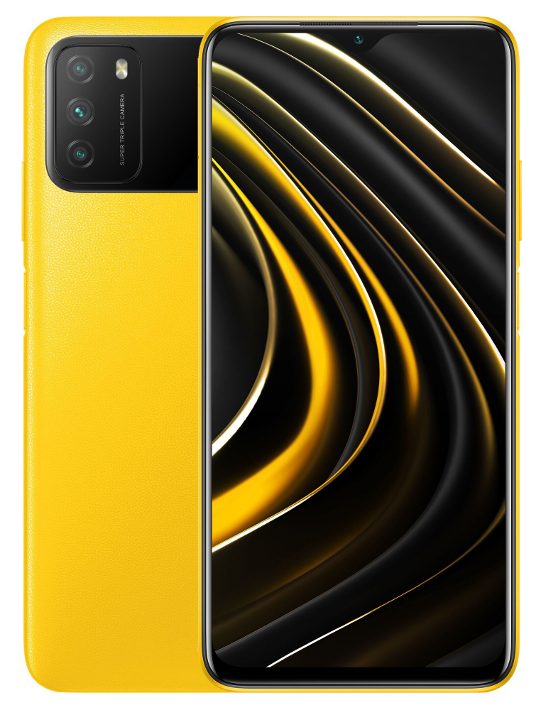 

Мобильный телефон Poco M3 4/128GB Yellow