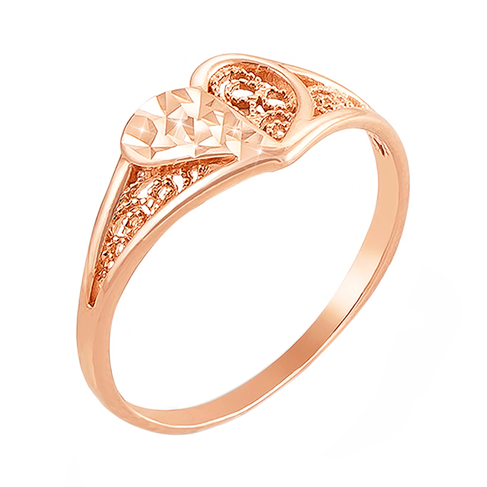 

Кольцо из красного золота 000006110 18 размера