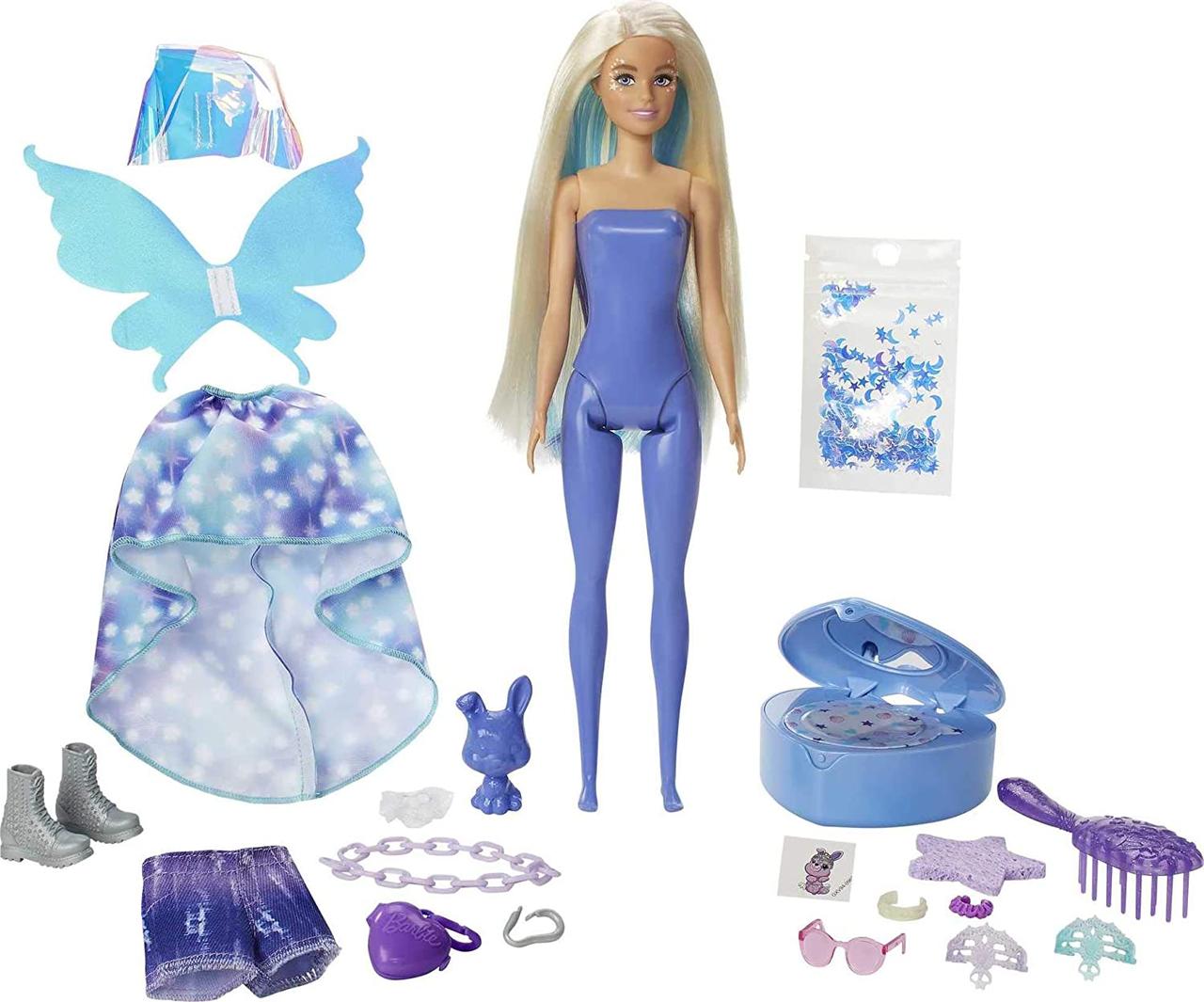 

Кукла Барби Цветной сюрприз Фея Barbie Color Reveal Peel Doll Set with 25 Surprises Fairy