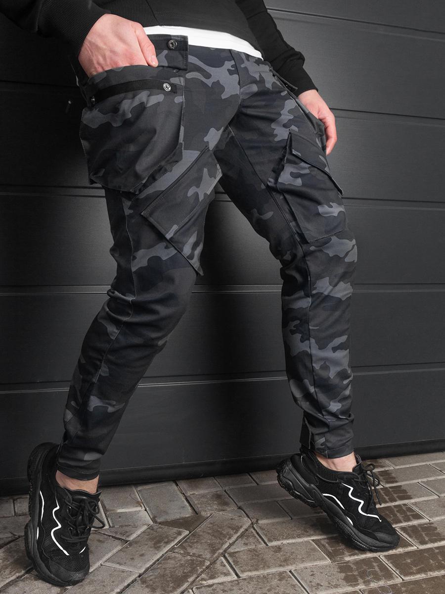 

Брюки карго джоггеры BEZET Military 1443 XL Камуфляжные