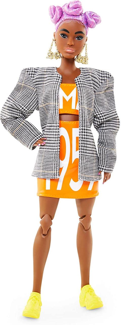 

Коллекционная кукла Барби афро лиловые волосы БМР Barbie BMR1959 Fully GPF14