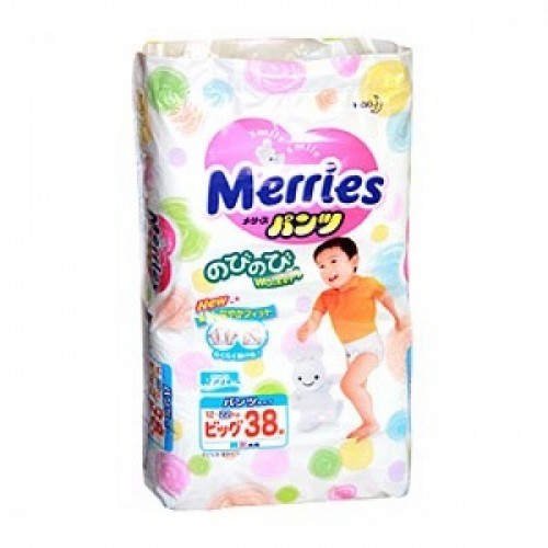 

Трусики Merries (Мерриес) BIG (12-22кг) 38шт.