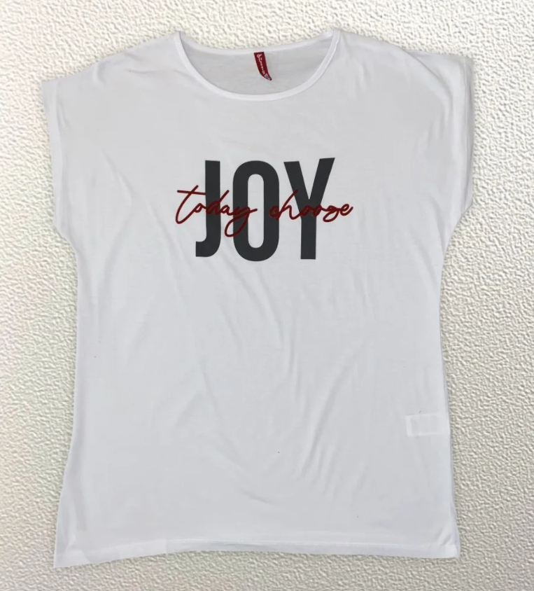 

Жіноча Футболка HAZARD JOY білий Батал 21421 (4XL (56))