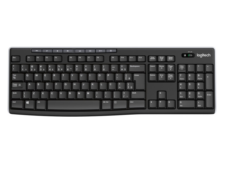 

Клавиатура беспроводная Logitech K270 Black USB Wireless