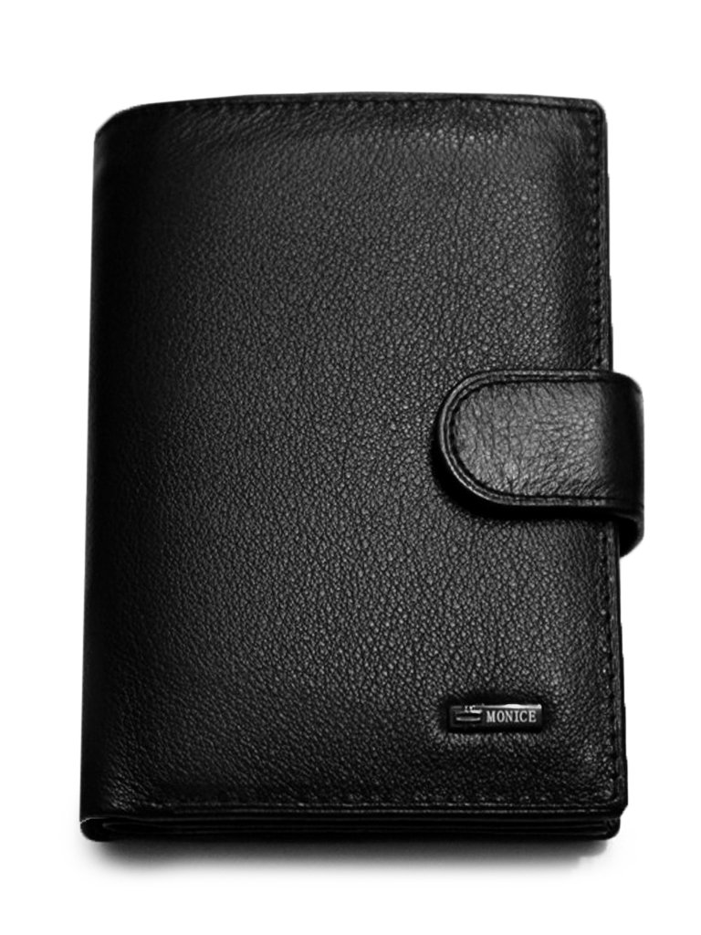 

Кошелек MONICE MNBB69-304 мужской кожаный черный