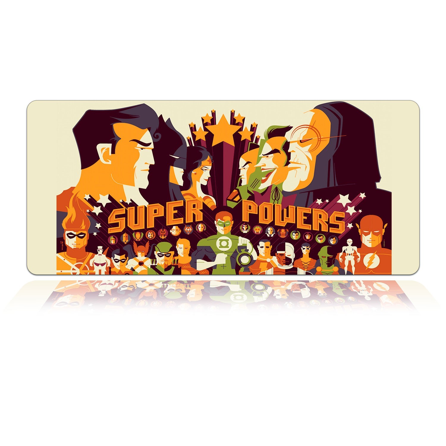 

Игровая поверхность WorkPlaceShop DC SUPER POWERS 300х500 мм