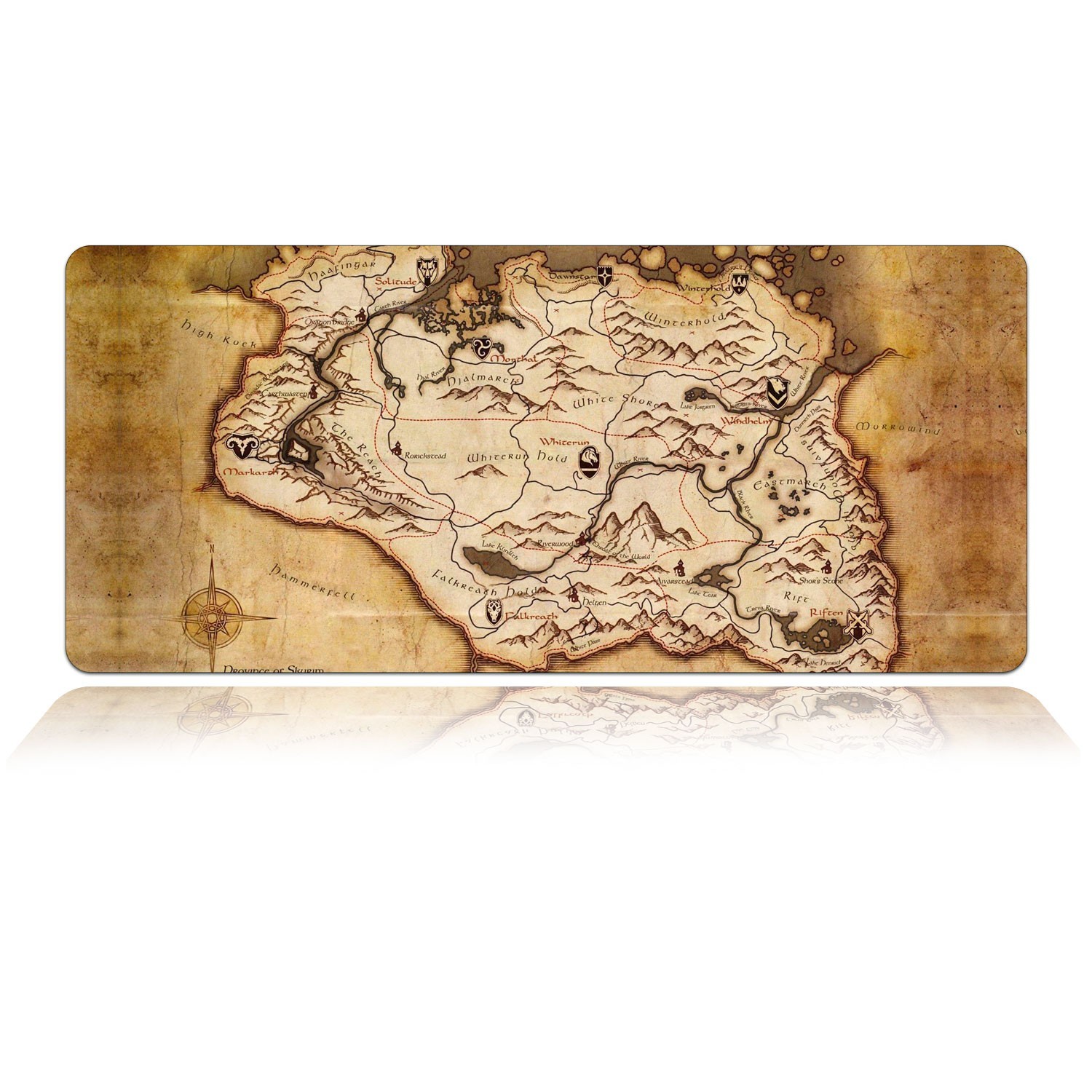 

Игровая поверхность WorkPlaceShop THE ELDER SCROLLS MAP 300х700 мм