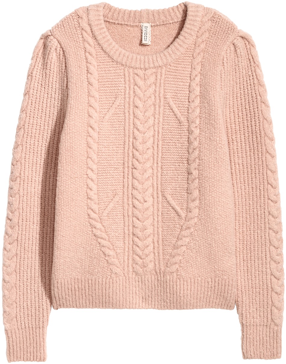

Джемпер H&M 3hm03300266 M Светло-розовый