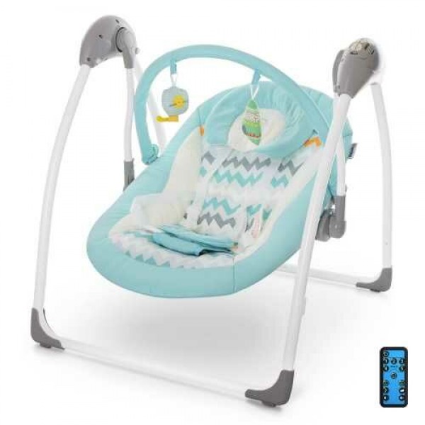 

Детские качели-шезлонг El Camino ME 1047 AIRY Mint, голубой