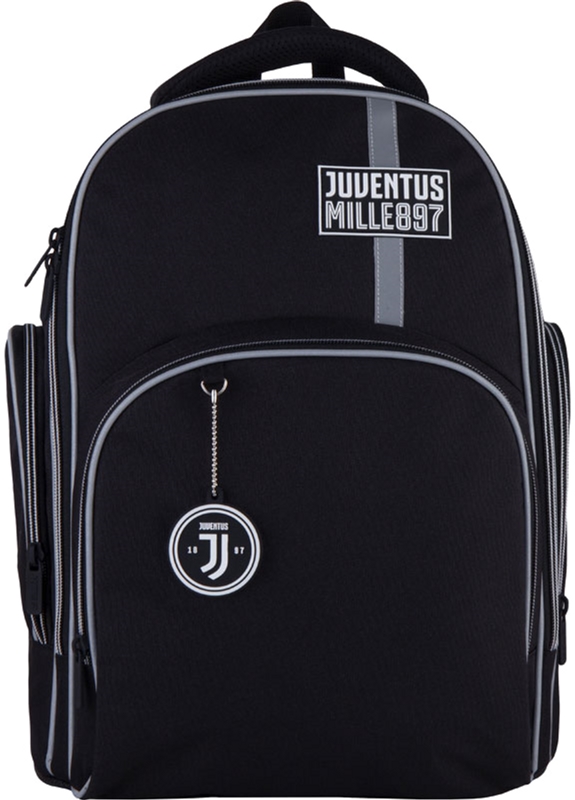 

Рюкзак Kite Education FC Juventus 800 г 38x29x16.5 см 16 л Черный (JV21-706M)