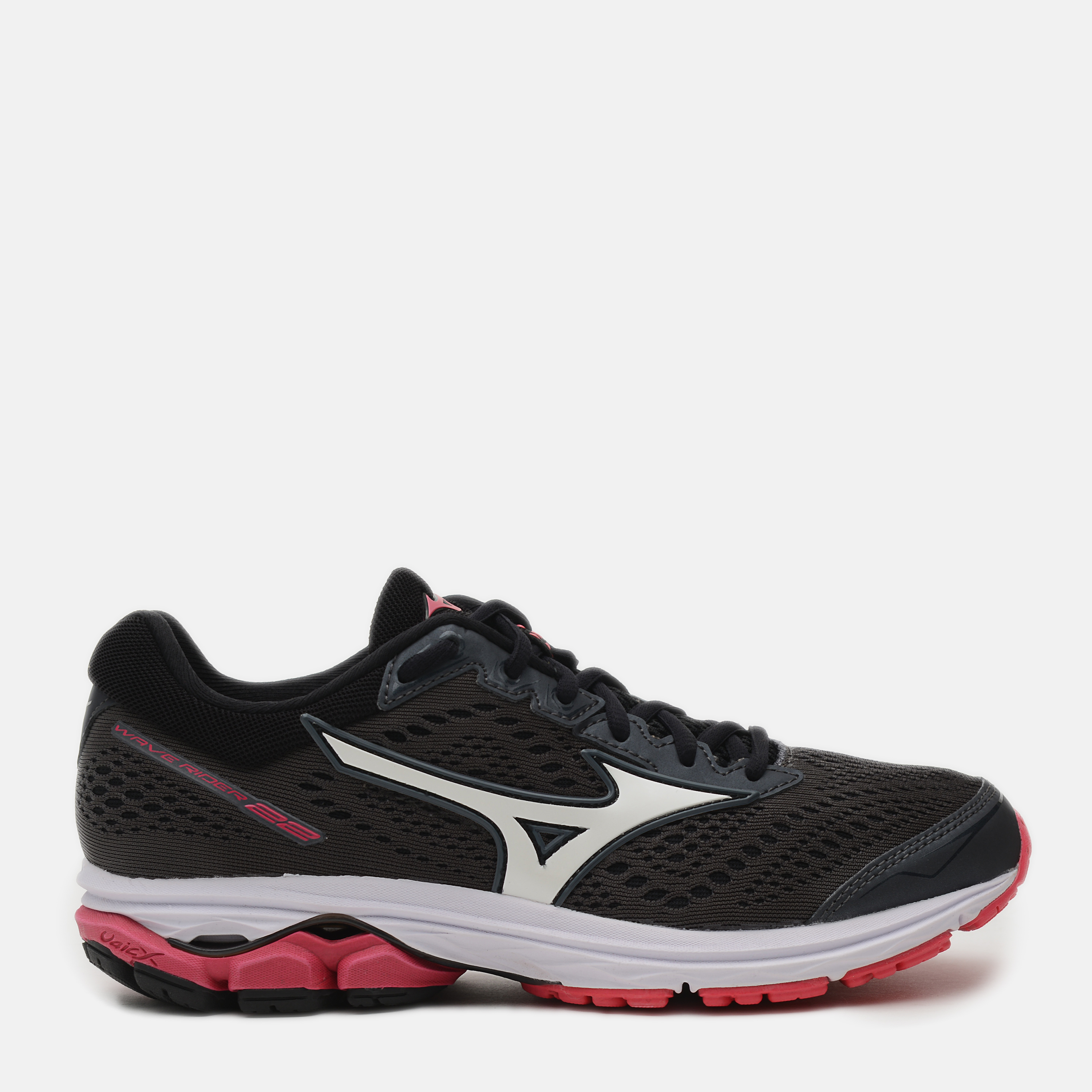 

Кроссовки Mizuno Wave Rider 22 J1GD1831 37 (23.5 см) Черно-белые