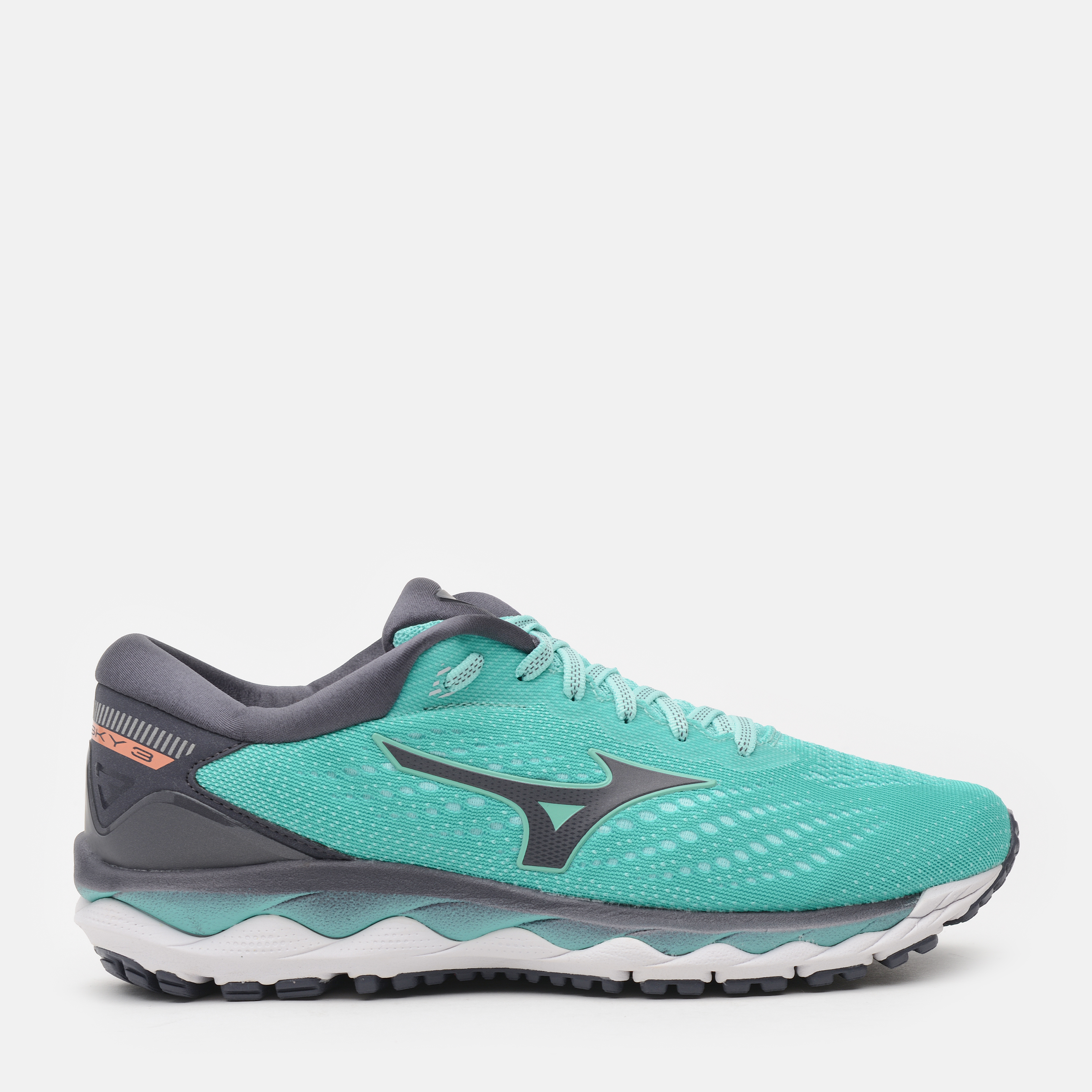 

Кроссовки Mizuno Wave Sky 3 J1GD190236 38 24 см Бирюзовые