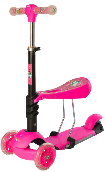 

Cамокат 3в1 iTrike Maxi Pink (JR 3-076-A pink)