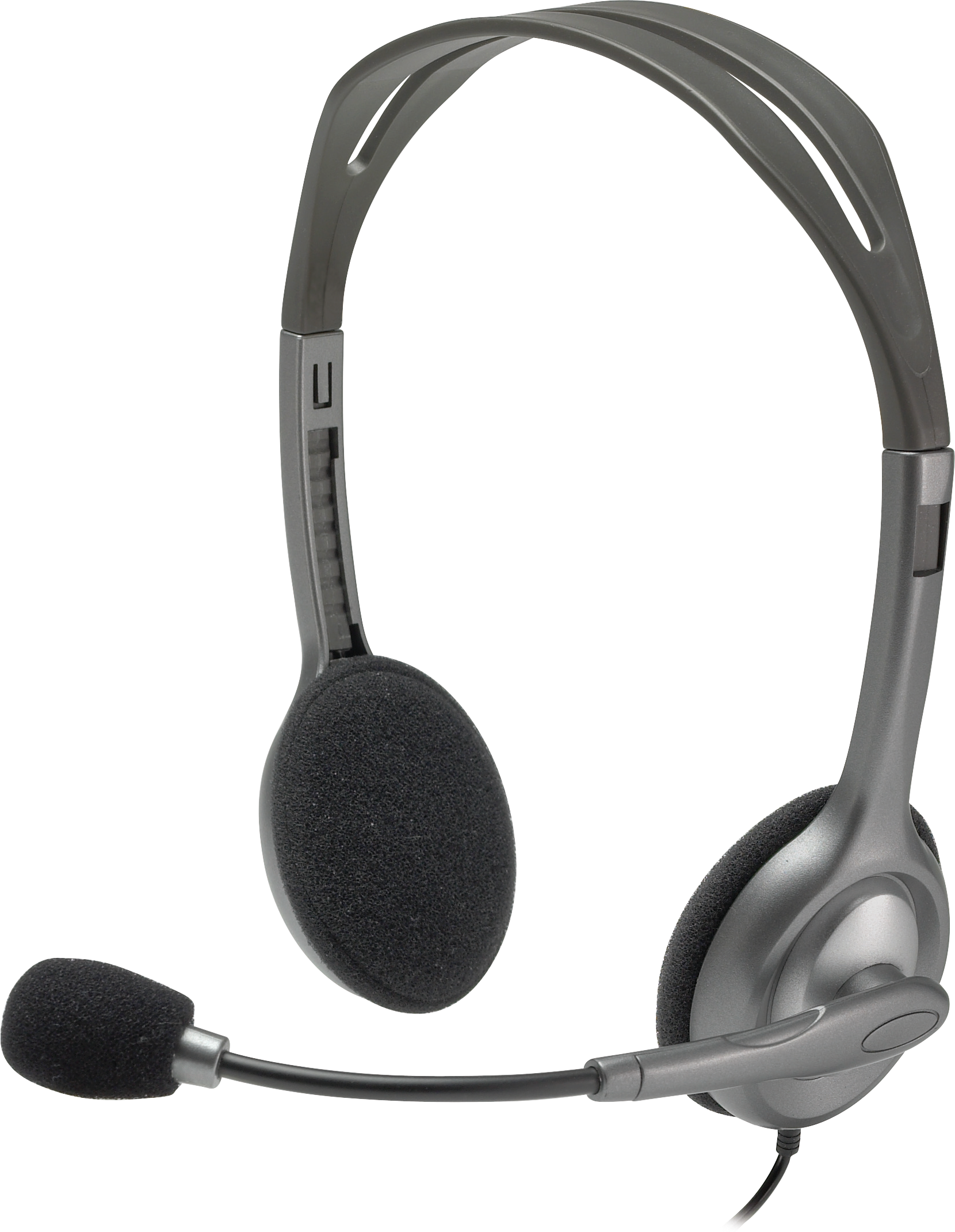 Акция на Наушники Logitech Stereo Headset H110 (981-000271) от Rozetka UA
