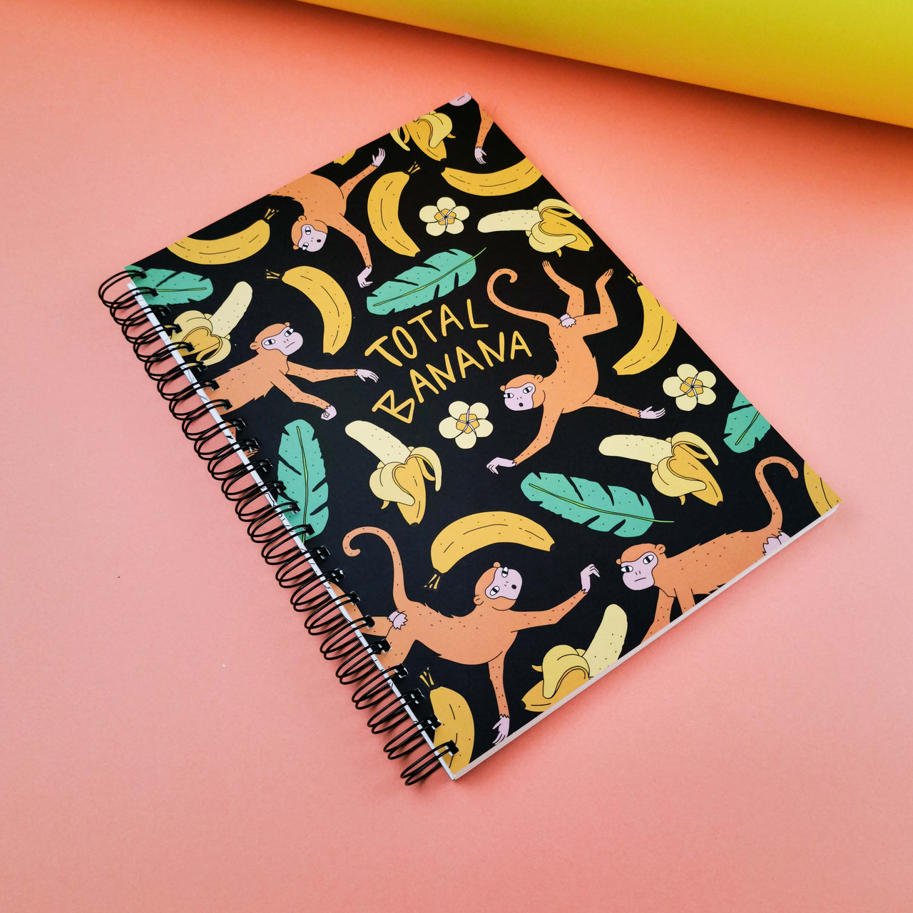 

Скетчбук Jotter Total Banana А4 100стр с твёрдой подложкой, пружина