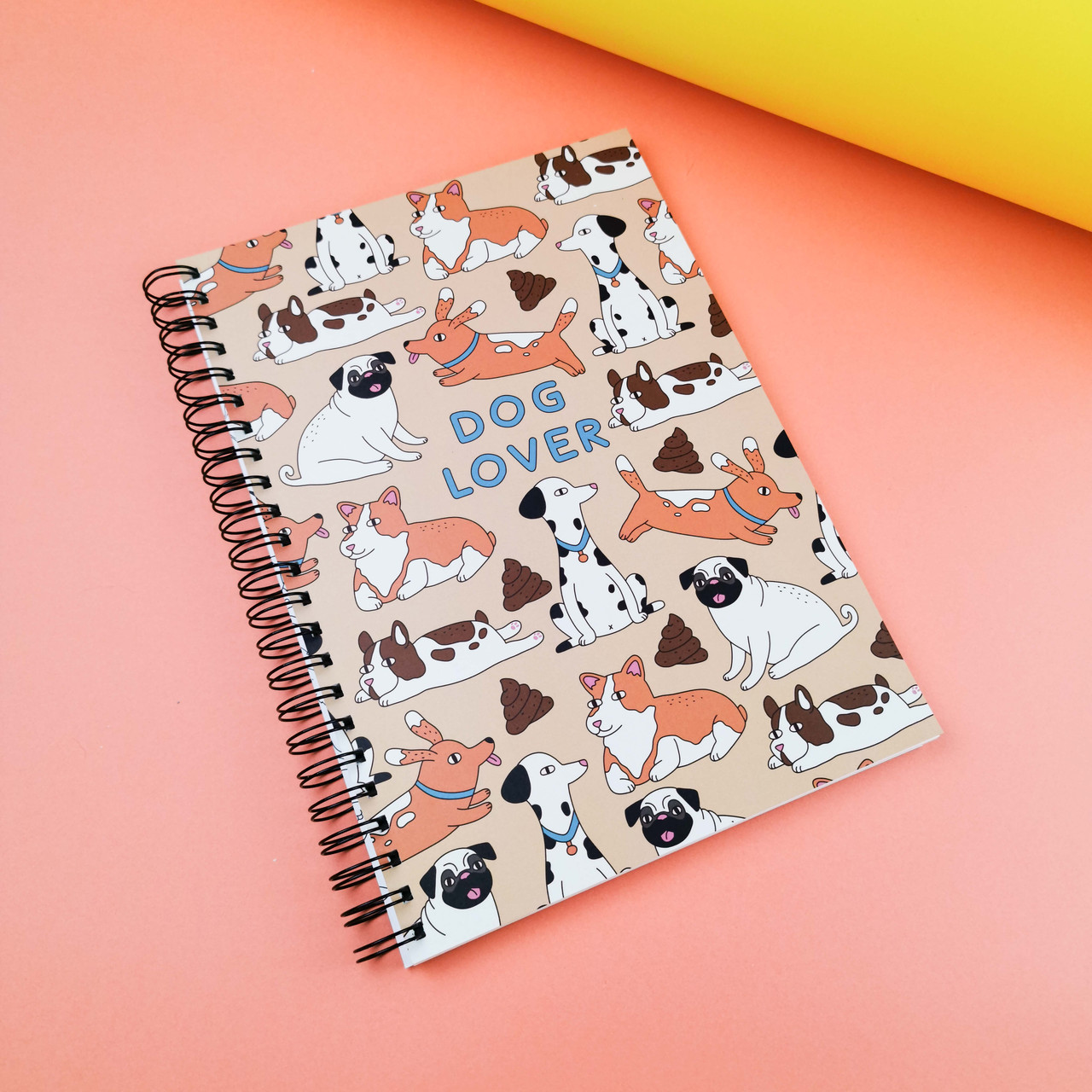 

Скетчбук Jotter Dog lover А4 100стр с твёрдой подложкой, пружина