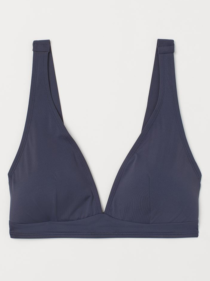 

Верхняя часть купальника H&M 060866520 46 Серая