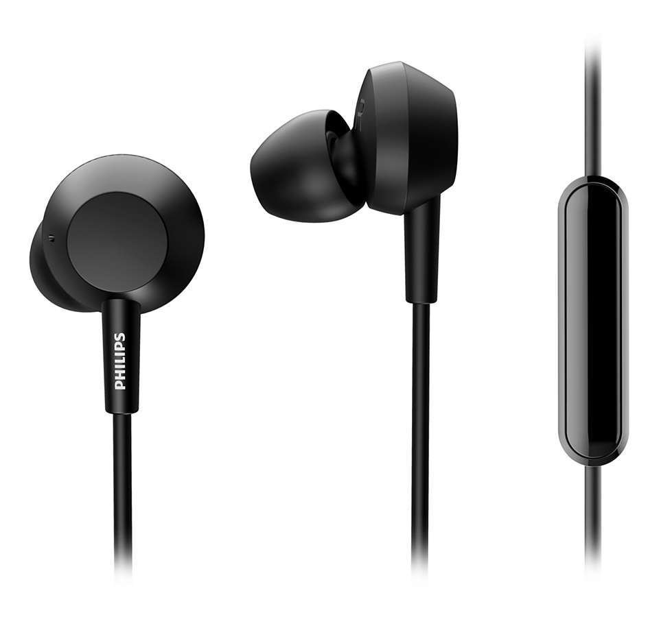 

Наушники Philips TAE4105 In-ear Mic Black