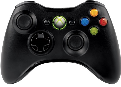 

Беспроводной джойстик для иксбокс Xbox 360 черный