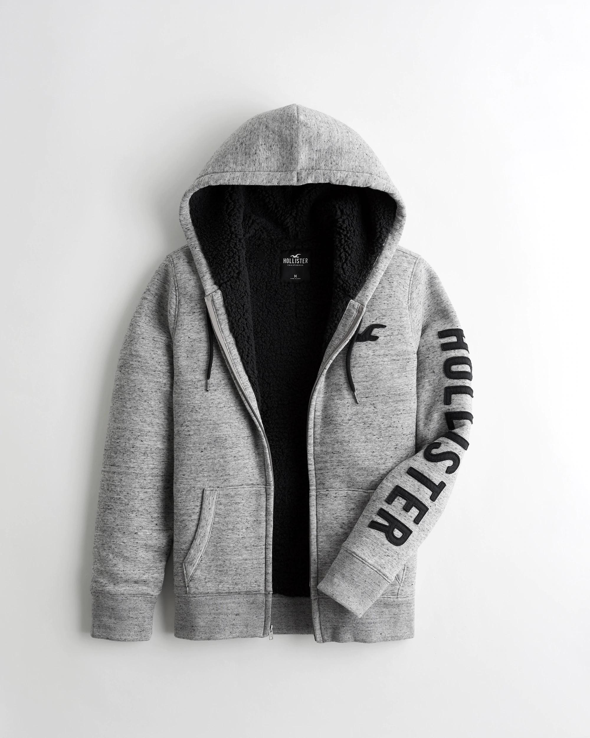 

Толстовка мужская - толстовка Hollister HC8332M M Серый