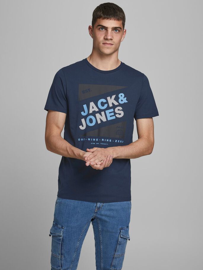 

Футболка Jack & Jones 12182468-62038 L Navy Blazer