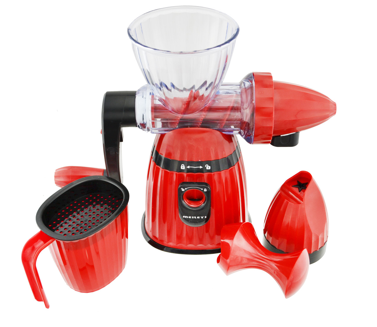 

Соковыжималка и мороженица ручная 2 в 1 Kitchen Master LMY 662 Red