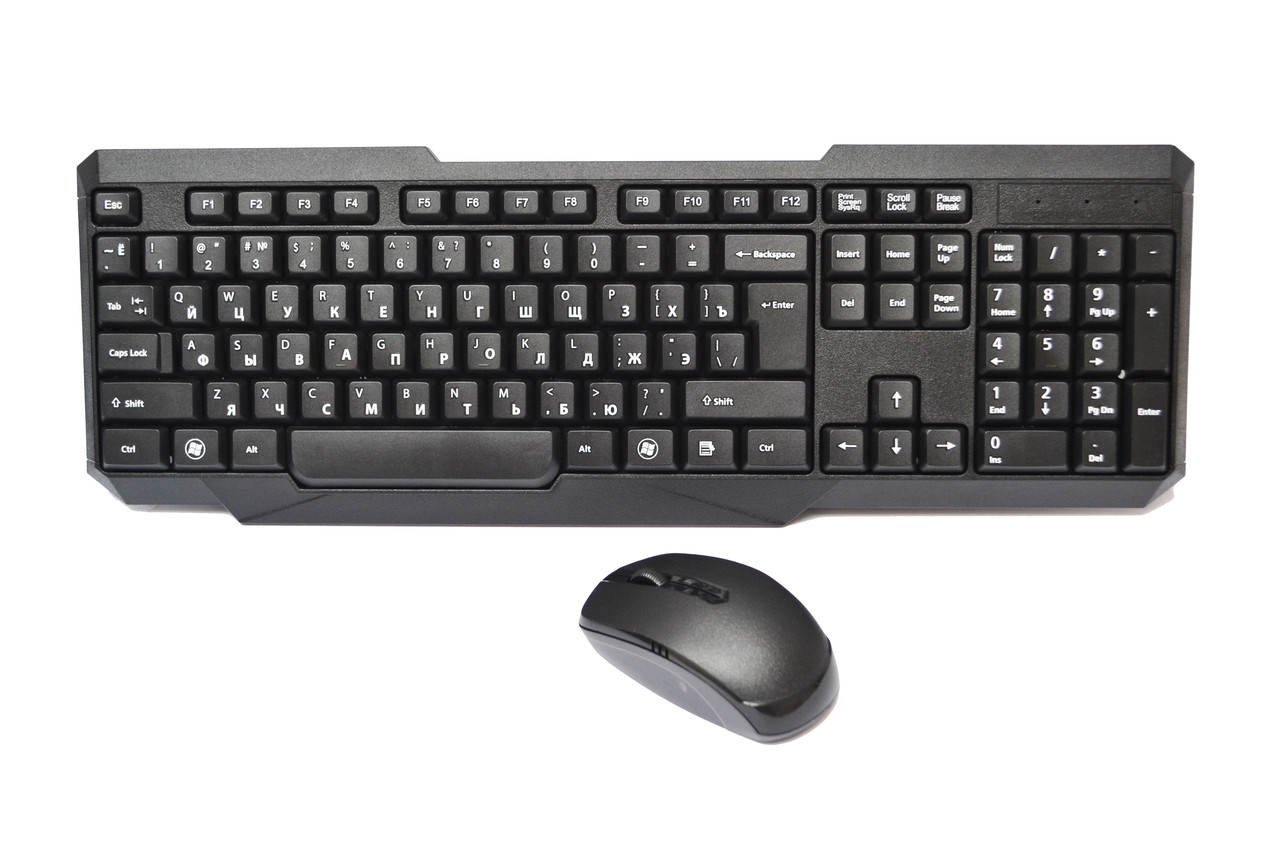 

Русская беспроводная клавиатура + мышка W1080 (np2448)