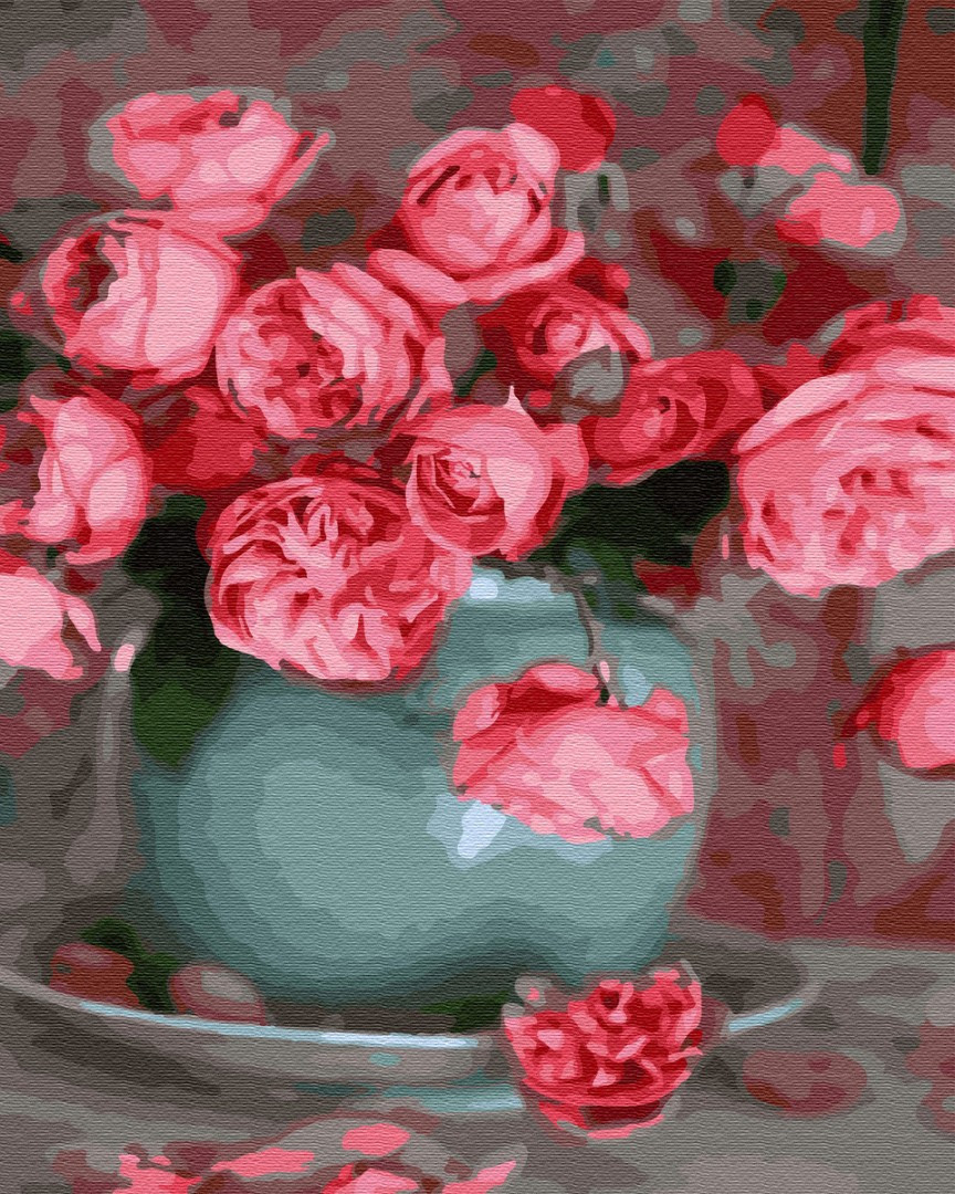 

Картина по номерам BrushMe GX34838 40*50 cм Чайные розы