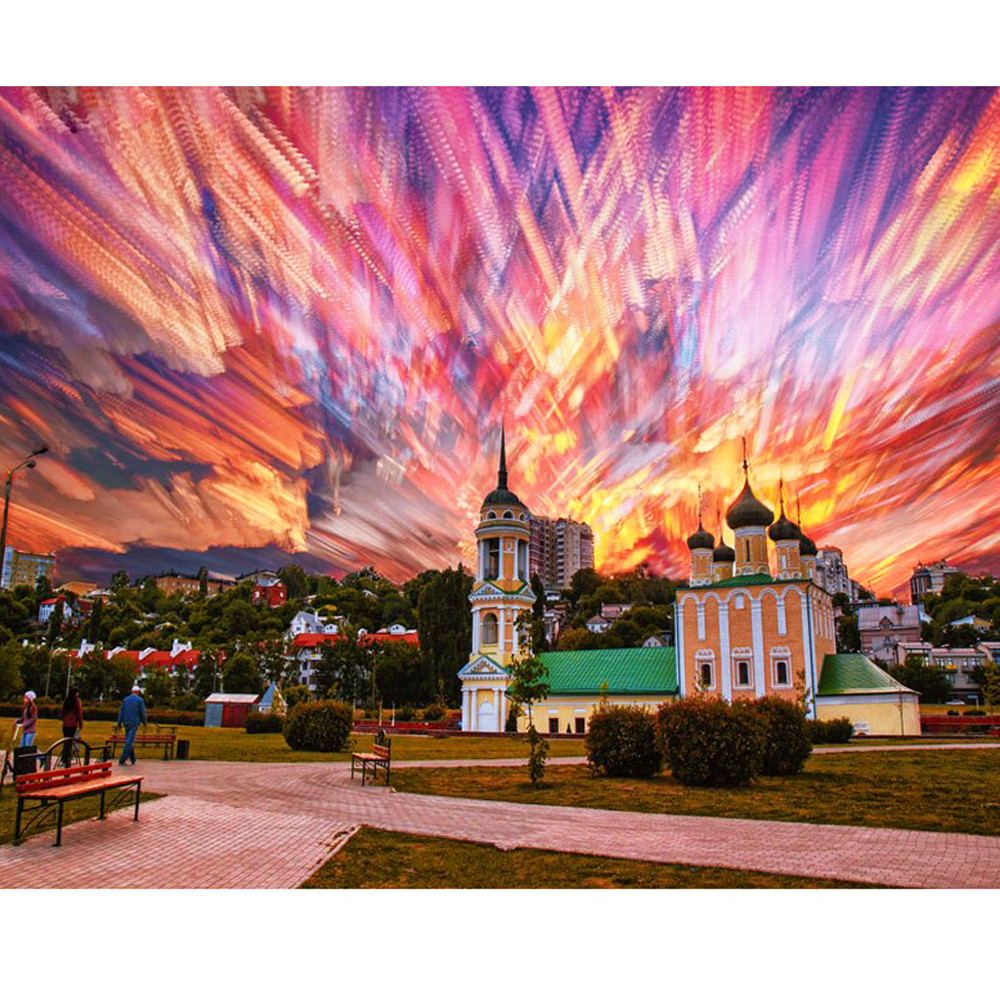 

Картина по номерам JO RA3066 40*50 см Закат