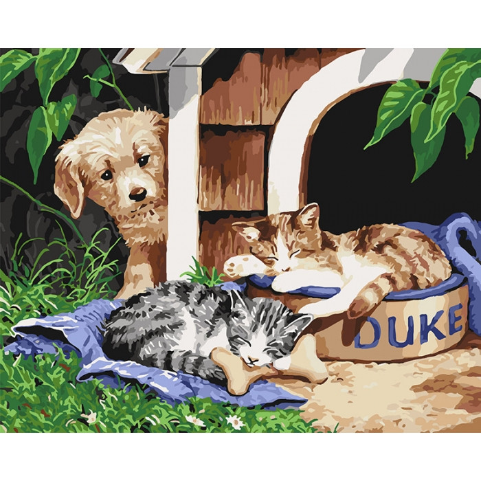 

Картина по номерам Идейка КНО4118 40*50 cм Герцог