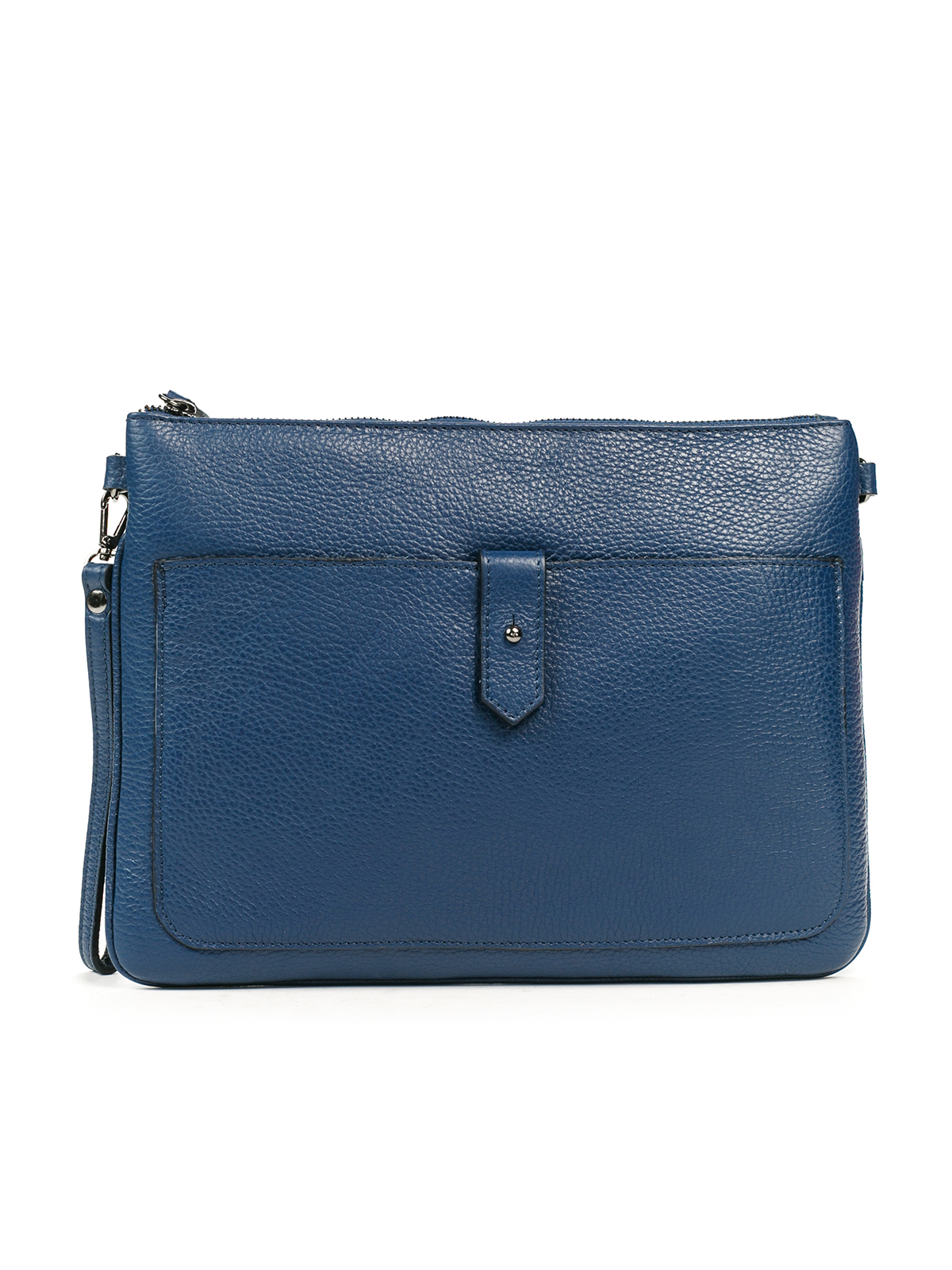 

Клатч Amelie Pelletteria 6511_blue Кожаный Синий