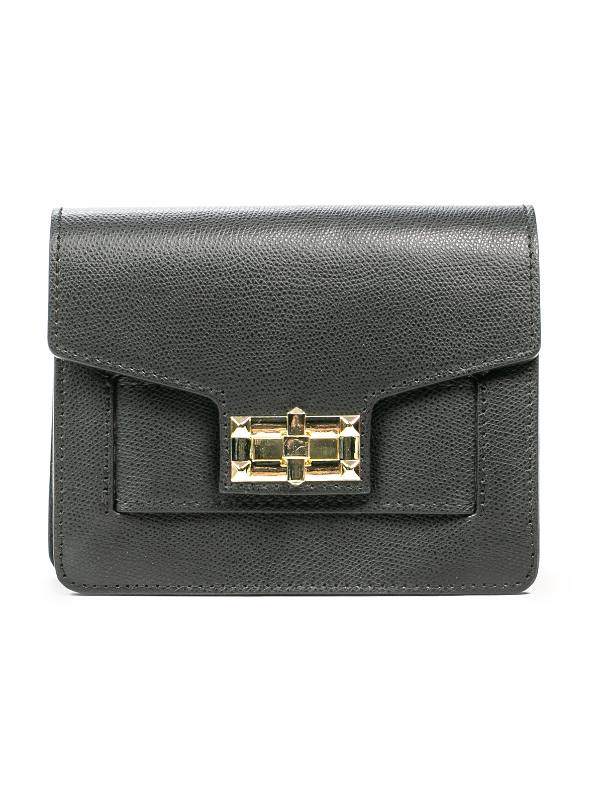 

Клатч Amelie Pelletteria 1713_black Кожаный Черный