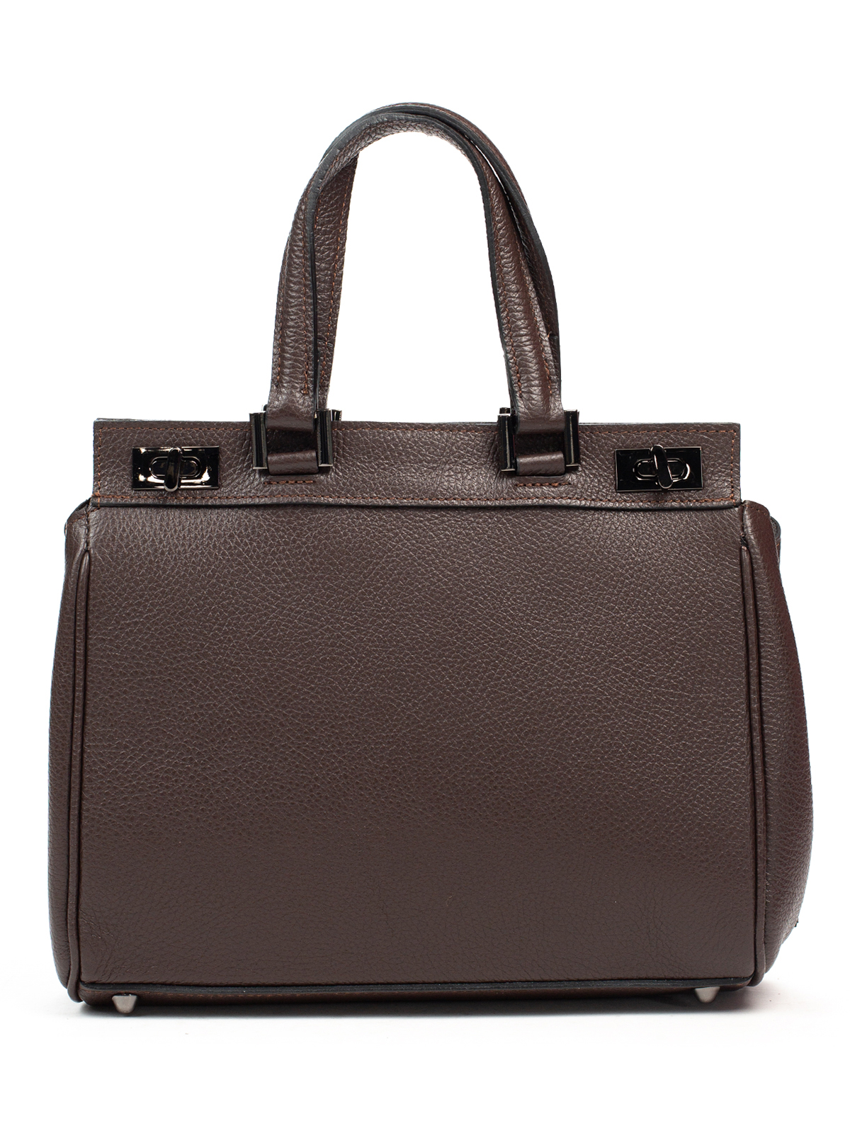 

Деловая Сумка Italian Bags 556109_dark_brown Кожаная Коричневый
