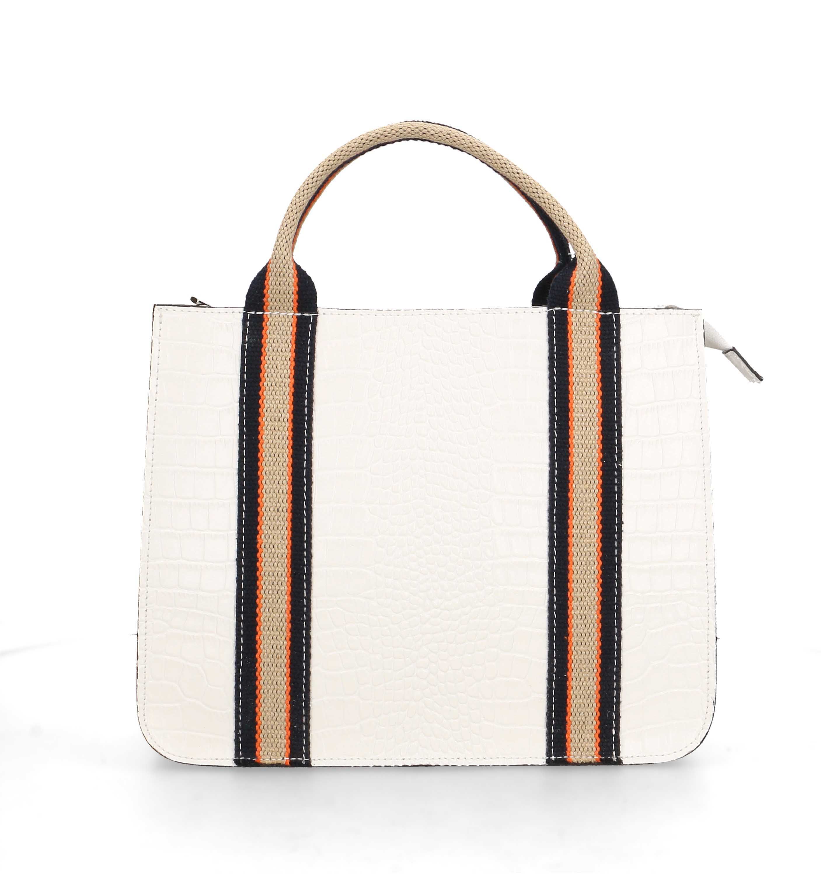 

Деловая сумка Italian Bags 11044_white Кожаная Белый