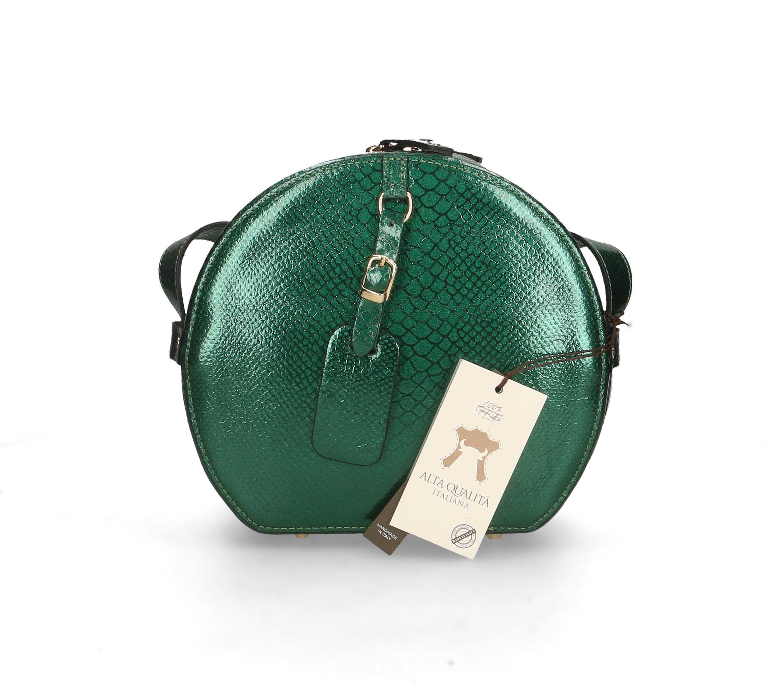

Клатч Italian Bags 552056_green Кожаный Зеленый