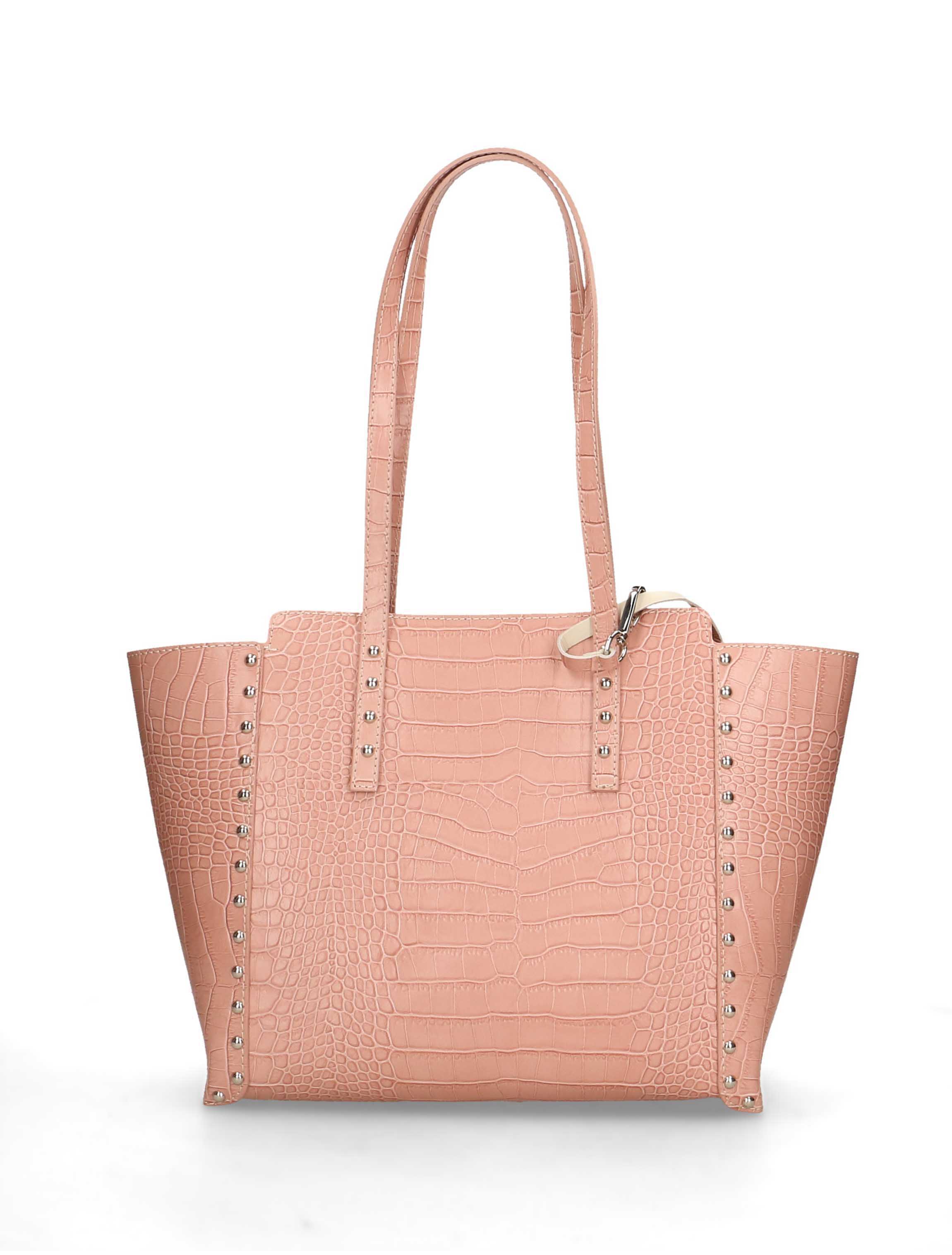 

Сумка На Каждый День Italian Bags 10083_roze Кожаная Розовый