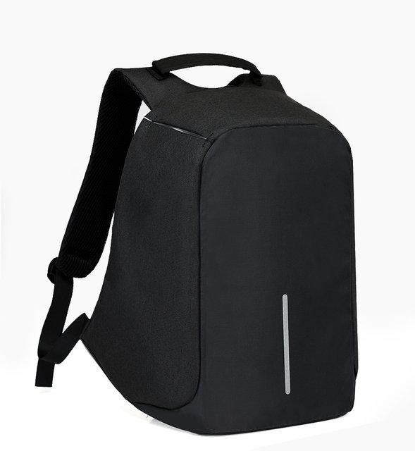 

Рюкзак Antivor c защитой от карманников и с USB зарядным устройством 15" Black
