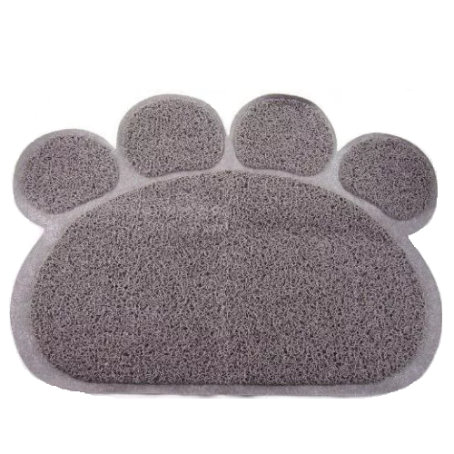 

Коврик для питомца Paw Print Litter Mat Серый (op25374099)