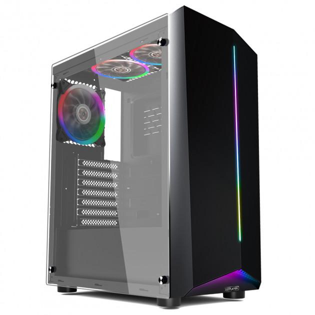 

Корпус 1stPlayer R6-A-R1 Color LED Black