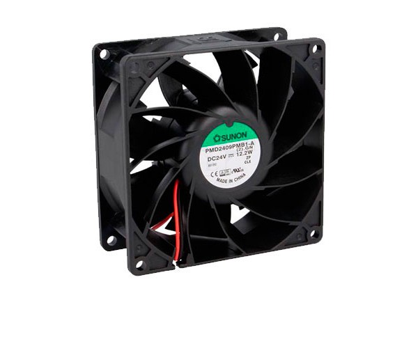 

Вентилятор Sunon DC PMD2409PMB1A 24 В 92x92x38 мм