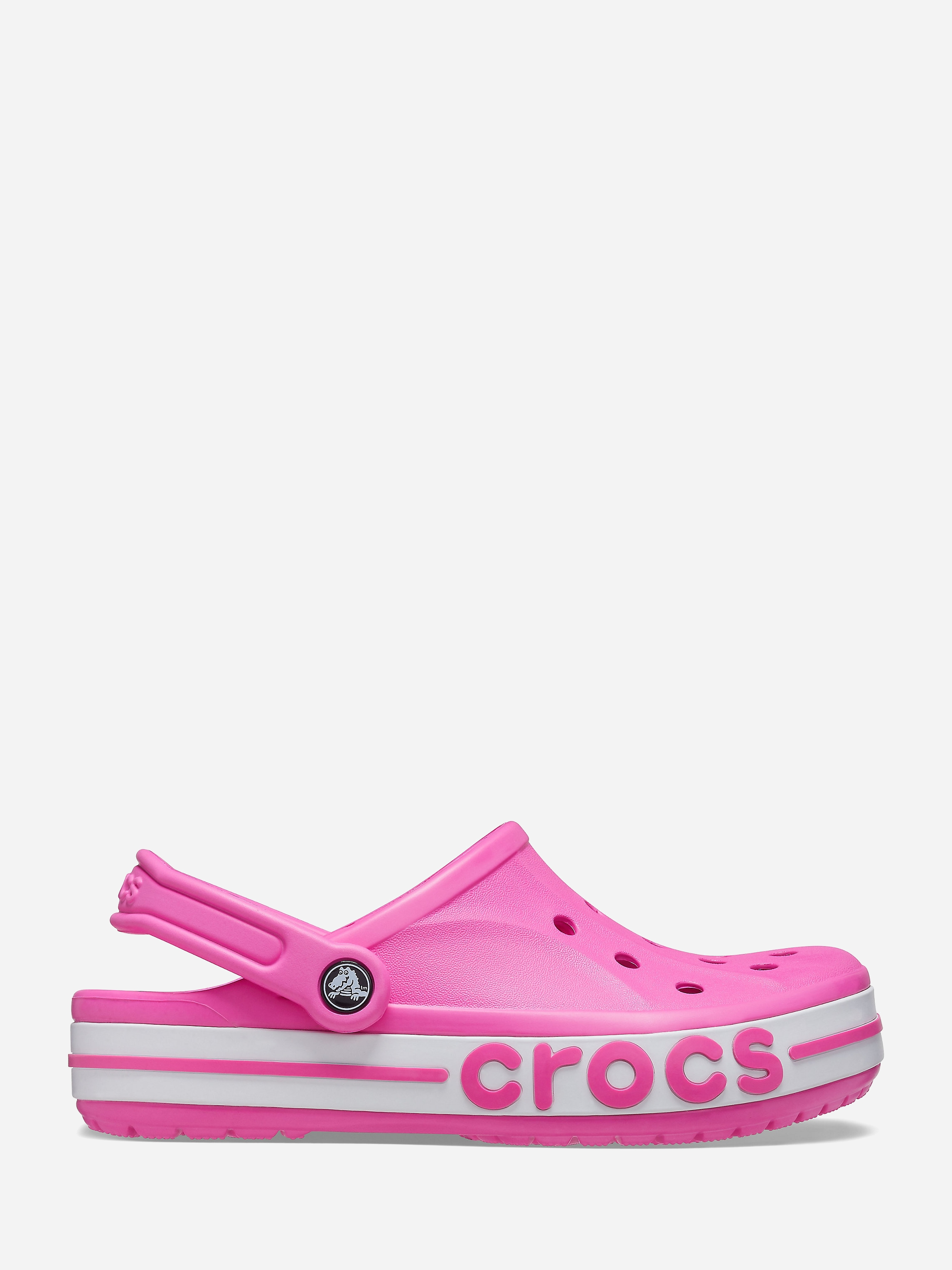 

Сабо Crocs Jibbitz Bayaband 205089-6QQ-M6/W8 38-39 23.8 см Розовые