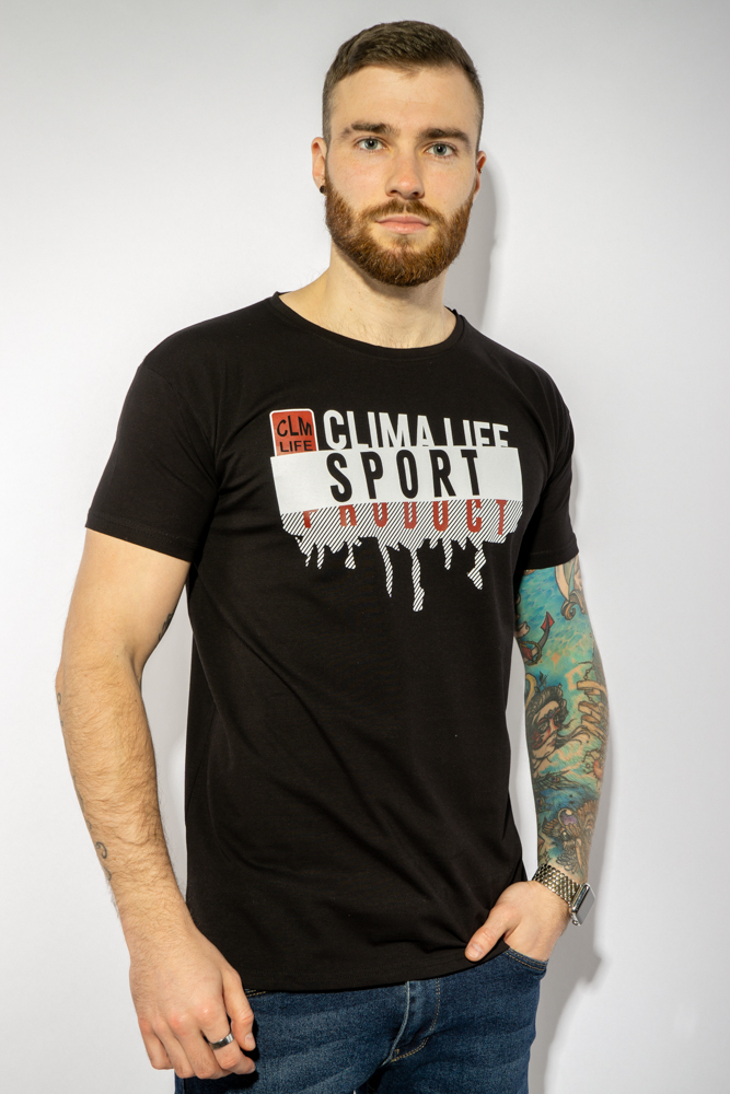 

Футболка с принтом Time of Style 85F263 XL Черный